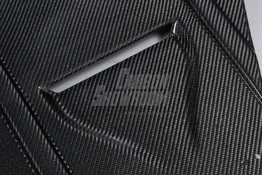 BMW 3 Series M Sport 340i 335i F30 2012 2013 2014 2015 2016 2017 2018 2019 with Aftermarket Parts - Rear Diffuser & Rear Diffuser Undertray Carbon Fiber from Geex Village