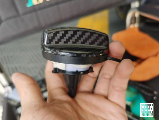 BMW 4 Series Gran Coupe M440i 430i G26 2022-ON with Aftermarket Parts - MP M Performance Style Fuel Filler Cap Carbon Fiber from Geex Village