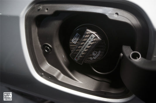 BMW 4 Series Gran Coupe M440i 430i G26 2022-ON with Aftermarket Parts - MP M Performance Style Fuel Filler Cap Carbon Fiber from Geex Village