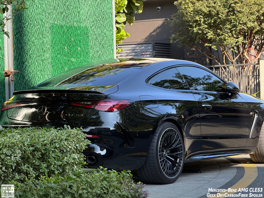 Geex Village Rear Lip Ducktail Spoiler for Mercedes Benz CLE-Class AMG CLE 53 / 450 / 300 C236 2024-ON Dry Pre-preg Carbon Fiber