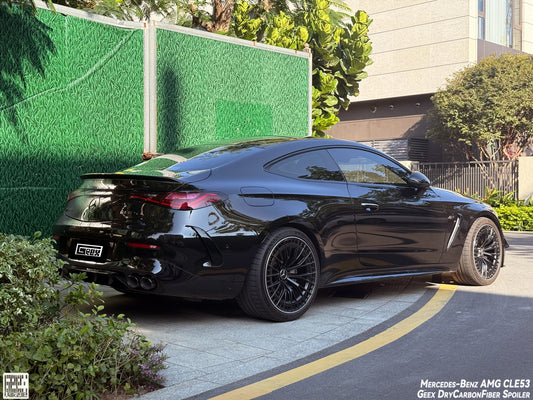 Geex Village Rear Lip Ducktail Spoiler for Mercedes Benz CLE-Class AMG CLE 53 / 450 / 300 C236 2024-ON Dry Pre-preg Carbon Fiber