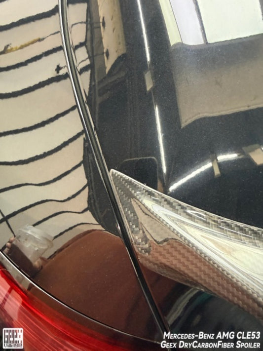 Geex Village Rear Lip Ducktail Spoiler for Mercedes Benz CLE-Class AMG CLE 53 / 450 / 300 C236 2024-ON Dry Pre-preg Carbon Fiber