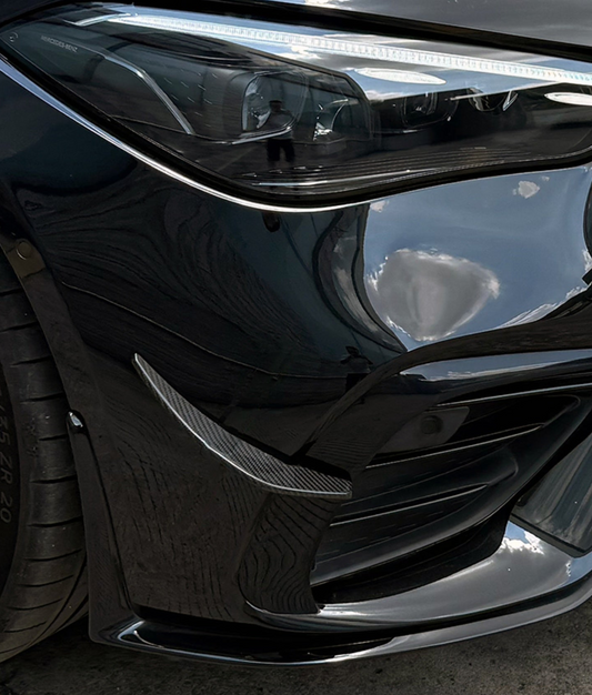 Mercedes Benz CLE-Class AMG CLE 53 2024-ON with Aftermarket Parts - Front Canards Dry Pre-preg Carbon Fiber from Geex Village