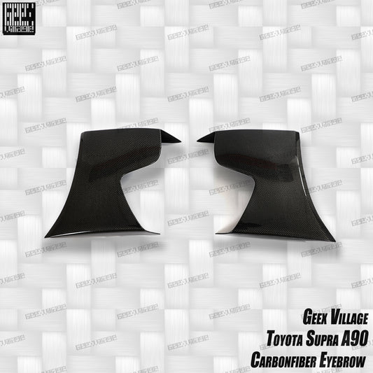 Toyota Supra MK5 A90 A91 3.0 2.0 2020-ON with Aftermarket Parts - Unicorn GT3 Widebody Fender Flares, Wheel Arches, and Side Skirts Carbon Fiber/FRP from Geex Village
