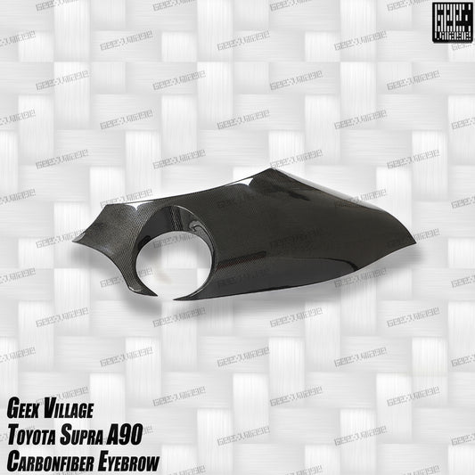 Toyota Supra MK5 A90 A91 3.0 2.0 2020-ON with Aftermarket Parts - Unicorn GT3 Widebody Fender Flares, Wheel Arches, and Side Skirts Carbon Fiber/FRP from Geex Village