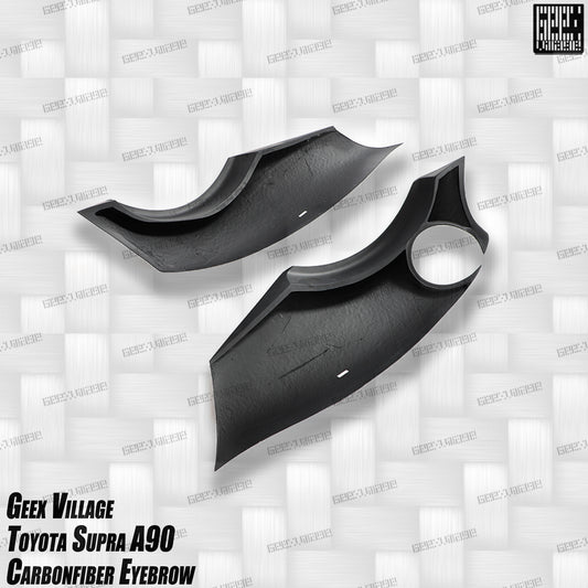 Toyota Supra MK5 A90 A91 3.0 2.0 2020-ON with Aftermarket Parts - Unicorn GT3 Widebody Fender Flares, Wheel Arches, and Side Skirts Carbon Fiber/FRP from Geex Village