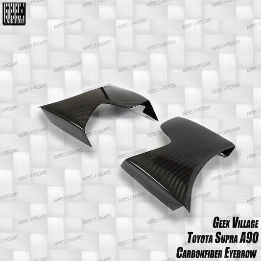 Toyota Supra MK5 A90 A91 3.0 2.0 2020-ON with Aftermarket Parts - Unicorn GT3 Widebody Fender Flares, Wheel Arches, and Side Skirts Carbon Fiber/FRP from Geex Village