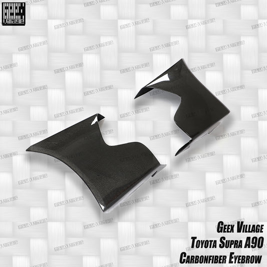 Toyota Supra MK5 A90 A91 3.0 2.0 2020-ON with Aftermarket Parts - Unicorn GT3 Widebody Fender Flares, Wheel Arches, and Side Skirts Carbon Fiber/FRP from Geex Village