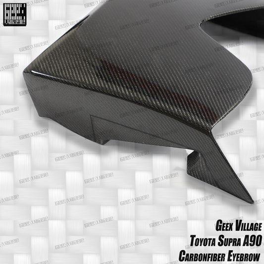 Toyota Supra MK5 A90 A91 3.0 2.0 2020-ON with Aftermarket Parts - Unicorn GT3 Widebody Fender Flares, Wheel Arches, and Side Skirts Carbon Fiber/FRP from Geex Village