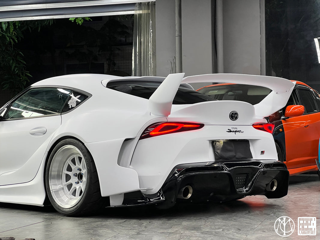 Geex Diffuser Toyota Supra MK5 A90 A91 3.0 Aftermarket Parts Geex Village Widebody ...