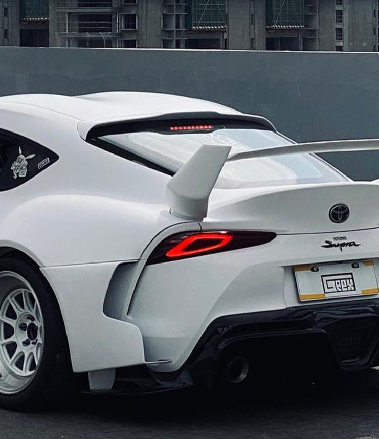 Geex Diffuser Toyota Supra MK5 A90 A91 3.0 Aftermarket Parts - Geex Village Rear Roof ...