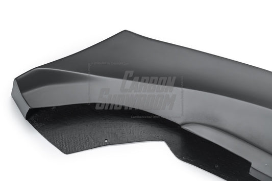 Toyota Supra MK5 A90 A91 3.0 2.0 2020-ON with Aftermarket Parts - Unicorn GT3 Widebody Front Lip Carbon Fiber/FRP from Geex Village