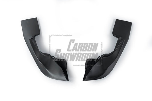 Toyota Supra MK5 A90 A91 3.0 2.0 2020-ON with Aftermarket Parts - Unicorn GT3 Widebody Rear Diffuser & Widebody Rear Diffuser Undertray & Widebody Rear Canards Carbon Fiber/FRP from Geex Village