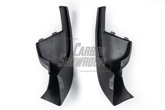Toyota Supra MK5 A90 A91 3.0 2.0 2020-ON with Aftermarket Parts - Unicorn GT3 Widebody Rear Diffuser & Widebody Rear Diffuser Undertray & Widebody Rear Canards Carbon Fiber/FRP from Geex Village