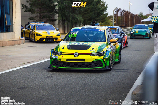 Volkswagen Golf GTI R MK8 2022-ON with Aftermarket Parts - Center Hood Vent Cutout Carbon Fiber from Geex Village