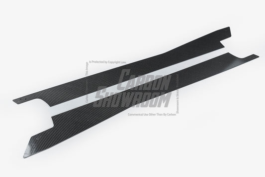 Volkswagen Golf GTI R MK8 2022-ON with Aftermarket Parts - Side Skirts and Extension Carbon Fiber from Geex Village