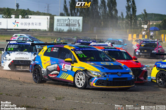 Volkswagen Golf GTI R MK8 2022-ON with Aftermarket Parts - Side Skirts and Extension Carbon Fiber from Geex Village