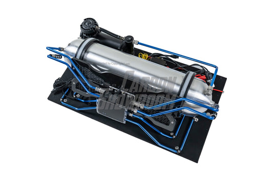Ford Mustang Ecoboost V6 GT 5.0 Mach1 Bullitt S550.1 S550.2 2015 2016 2017 2018 2019 2020 2021 2022 2023 with Aftermarket Parts - Air Suspension Kit from Hovercraft Suspension