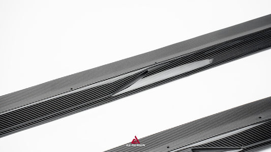 Lamborghini Huracan LP580 LP610 EVO RWD AWD Tecnica Performante 2015 2016 2017 2018 2019 2020 2021 2022 2023 2024 with Aftermarket Parts - Side Skirts Dry Pre-preg Carbon Fiber from ArmorExtend