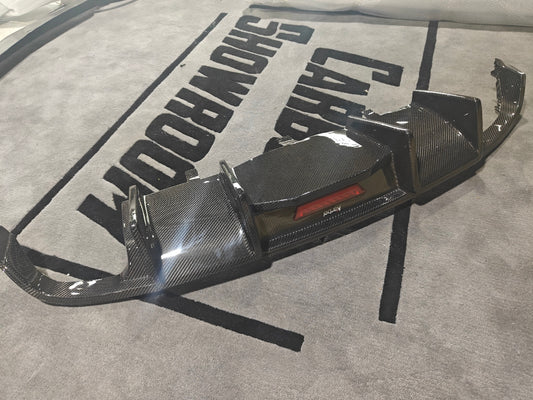 Karbel Carbon Rear Diffuser for Audi A7 C7 Carbon Fiber