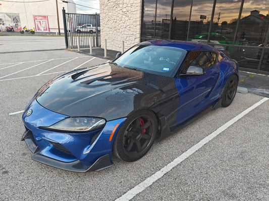 EPR Carbon Fiber Hood Bonnet LB Style for Toyota Supra A90 A91 2020 2021 2022 - Performance SpeedShop