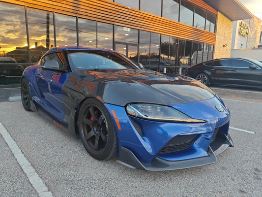 EPR Carbon Fiber Hood Bonnet LB Style for Toyota Supra A90 A91 2020 2021 2022 - Performance SpeedShop