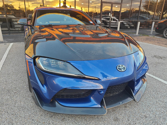 EPR Carbon Fiber Hood Bonnet LB Style for Toyota Supra A90 A91 2020 2021 2022 - Performance SpeedShop