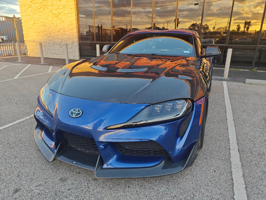 EPR Carbon Fiber Hood Bonnet LB Style for Toyota Supra A90 A91 2020 2021 2022 - Performance SpeedShop