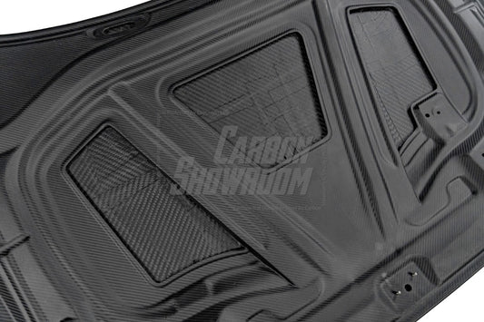 Karbel Carbon Dry Carbon Fiber Double-sided Hood Bonnet Ver.2 for Audi A3 & A3 S Line & S3 & RS3 2014-2020 - Performance SpeedShop