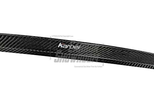 Audi RS3 S3 A3 8V/8V.5 2014 2015 2016 2017 2018 2019 2020 with Aftermarket Parts - Rear Spoiler Pre-preg Carbon Fiber from Karbel Carbon