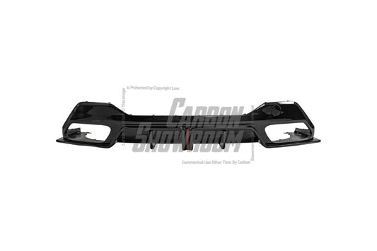 BMW 8 Series M850 840 (With M-Package Bumper) G16 2018 2019 2020 2021 2022 2023 2024 with Aftermarket Parts - Rear Diffuser Pre-preg Carbon Fiber from Karbel Carbon