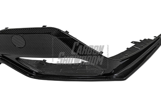 BMW 8 Series M850 840 (With M-Package Bumper) G16 2018 2019 2020 2021 2022 2023 2024 with Aftermarket Parts - Rear Diffuser Pre-preg Carbon Fiber from Karbel Carbon