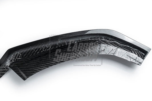 Audi A4 allroad B9 2017 2018 2019 with Aftermarket Parts - Front Lip Pre-preg Carbon Fiber from Karbel Carbon