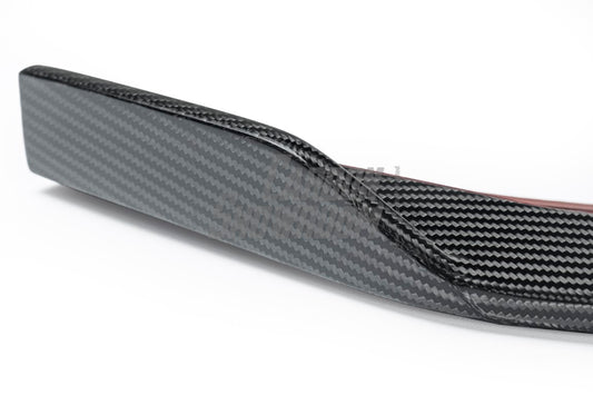 Audi A4 allroad B9 2017 2018 2019 with Aftermarket Parts - Front Lip Pre-preg Carbon Fiber from Karbel Carbon