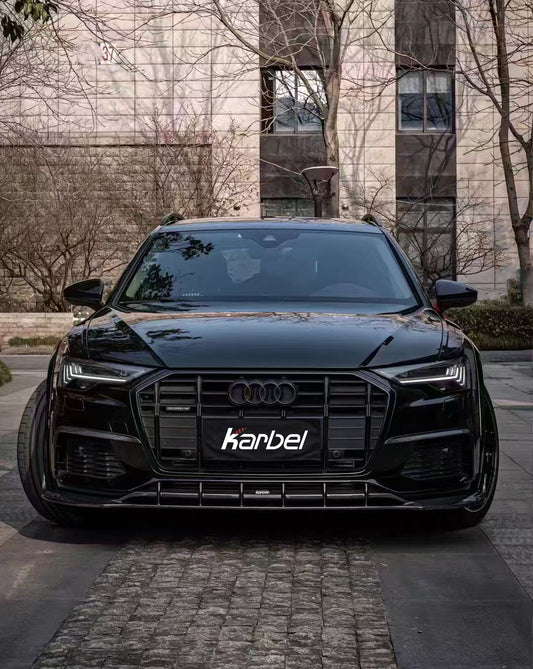 Audi A6 Allroad C8 2020-ON with Aftermarket Parts - Upper Valences Pre-preg Carbon Fiber from Karbel Carbon