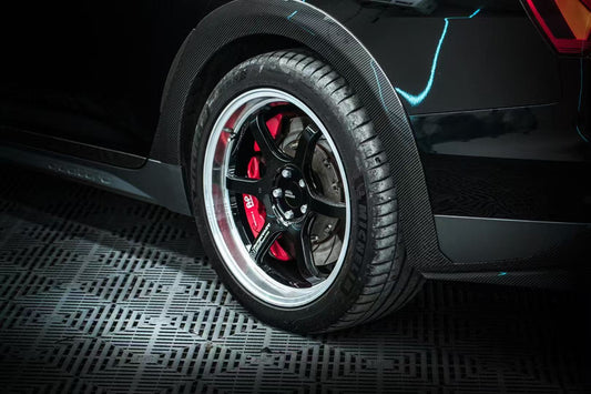 Audi A6 Allroad C8 2020-ON with Aftermarket Parts - Wheel Arches Pre-preg Carbon Fiber from Karbel Carbon