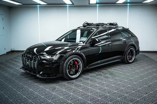 Audi A6 Allroad C8 2020-ON with Aftermarket Parts - Wheel Arches Pre-preg Carbon Fiber from Karbel Carbon