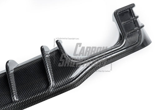 Audi A6 Allroad C8 2020-ON with Aftermarket Parts - V2 Style Rear Diffuser Pre-preg Carbon Fiber from Karbel Carbon