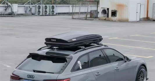 Audi A6 Allroad C8 2020-ON with Aftermarket Parts - V2 Style Rear Roof Spoiler Pre-preg Carbon Fiber from Karbel Carbon