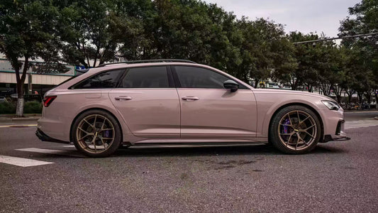 Audi A6 Allroad C8 2020-ON with Aftermarket Parts - V1 Rear Diffuser Pre-preg Carbon Fiber from Karbel Carbon