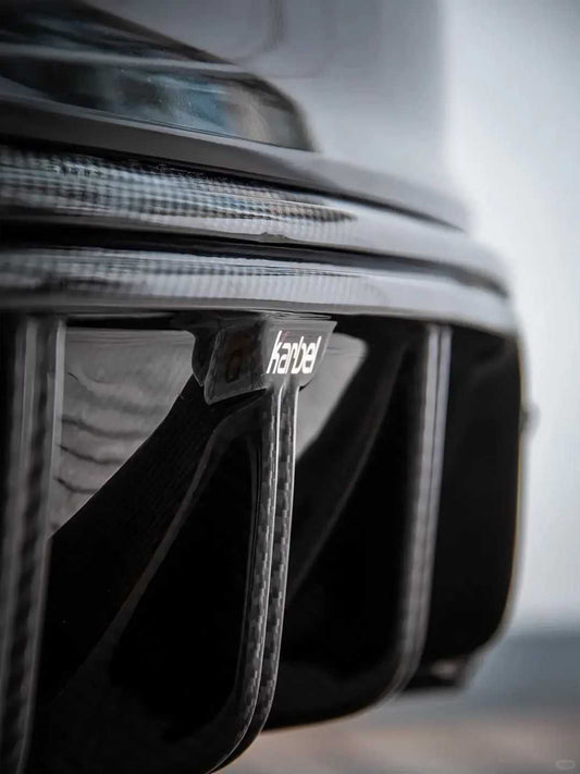 Audi A6 Allroad C8 2020-ON with Aftermarket Parts - V1 Rear Diffuser Pre-preg Carbon Fiber from Karbel Carbon