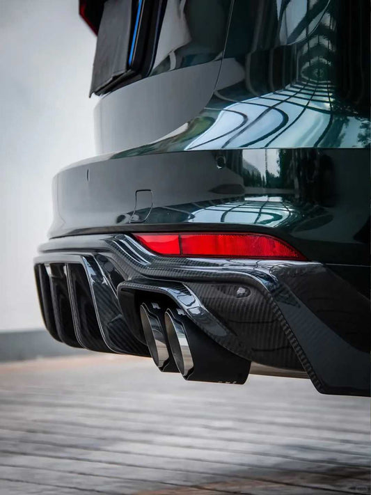 Audi A6 Allroad C8 2020-ON with Aftermarket Parts - V1 Rear Diffuser Pre-preg Carbon Fiber from Karbel Carbon