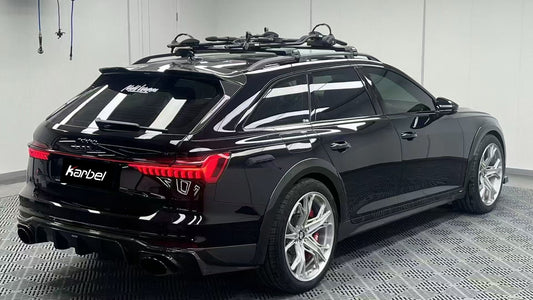 Audi A6 Allroad C8 2020-ON with Aftermarket Parts - V1 Rear Diffuser Pre-preg Carbon Fiber from Karbel Carbon