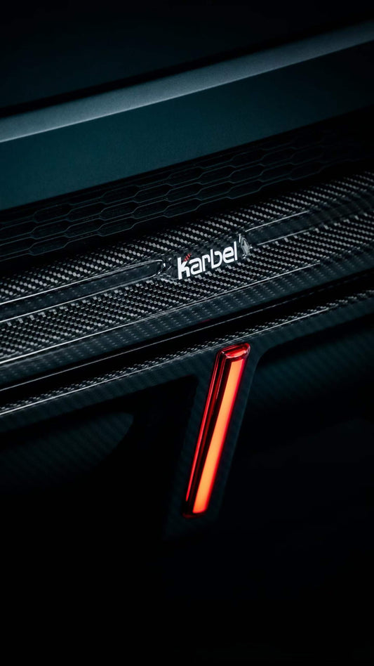 Audi Q8 2019-ON with Aftermarket Parts - V1 Style Rear Diffuser Pre-preg Carbon Fiber from Karbel Carbon