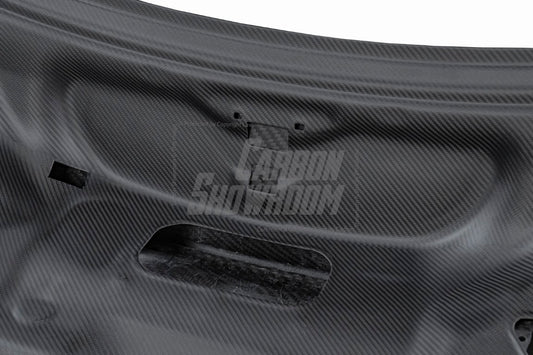 Audi RS3 S3 A3 8V/8V.5 2014-2020 with Aftermarket Parts - Trunk Lid Pre-preg Carbon Fiber from Karbel Carbon