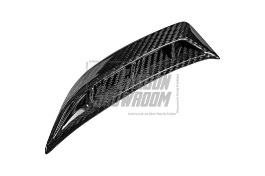 Audi RS4 B9.5 2020 2021 2022 2023 2024 with Aftermarket Parts - Head Light Trim Overlay Pre-preg Carbon Fiber from Karbel Carbon