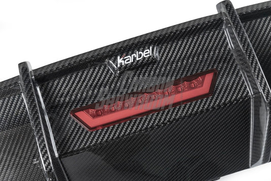 Audi S3 A3 (with S bumper) 8V 2014 2015 2016 With Aftermarket Parts - Rear Diffuser Pre-preg Carbon Fiber from Karbel Carbon