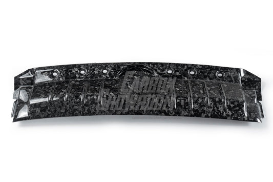 Audi RS4 B9.5 2020 2021 2022 2023 2024 & RS5 B9.5 2020 2021 2022 2023 2024 with Aftermarket Parts - Radiator Cooling Plate Pre-preg Carbon Fiber from Karbel Carbon