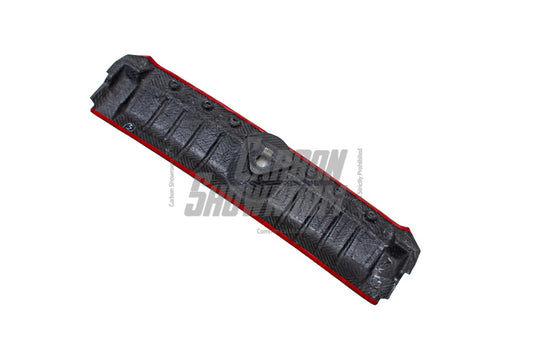 Audi RS4 B9.5 2020 2021 2022 2023 2024 & RS5 B9.5 2020 2021 2022 2023 2024 with Aftermarket Parts - Radiator Cooling Plate Pre-preg Carbon Fiber from Karbel Carbon
