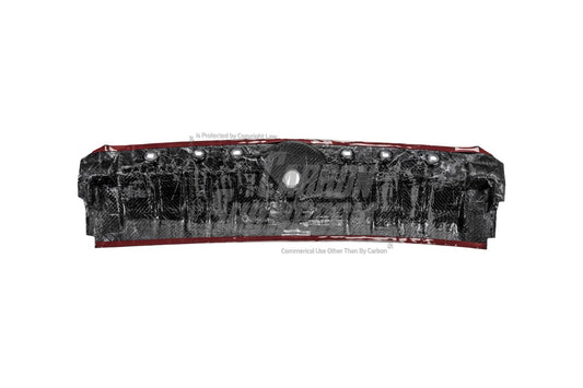 Audi RS4 B9.5 2020 2021 2022 2023 2024 & RS5 B9.5 2020 2021 2022 2023 2024 with Aftermarket Parts - Radiator Cooling Plate Pre-preg Carbon Fiber from Karbel Carbon